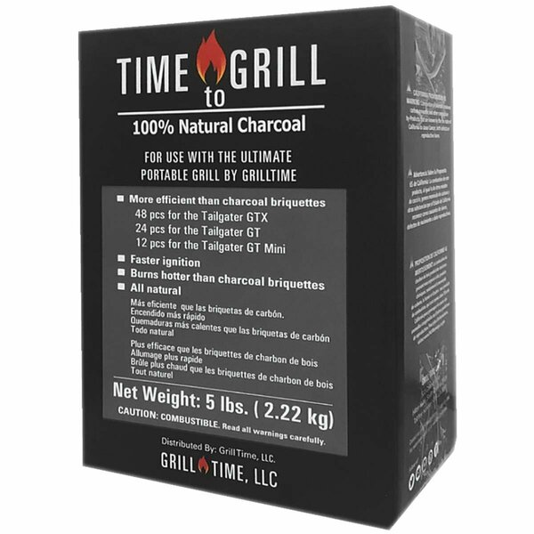 Grill Time Natural Wood Charcoal UPG-CB-5